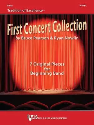 Neil A. Kjos Music Co - Tradition of Excellence: First Concert Collection - Pearson/Nowlin - Flute - Book