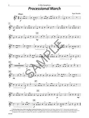 Tradition of Excellence: First Concert Collection - Pearson/Nowlin - Alto Saxophone - Book