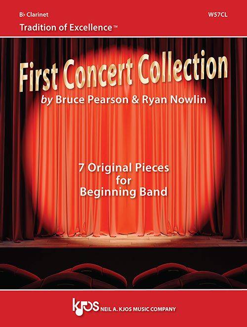 Tradition of Excellence: First Concert Collection - Pearson/Nowlin - Clarinet - Book