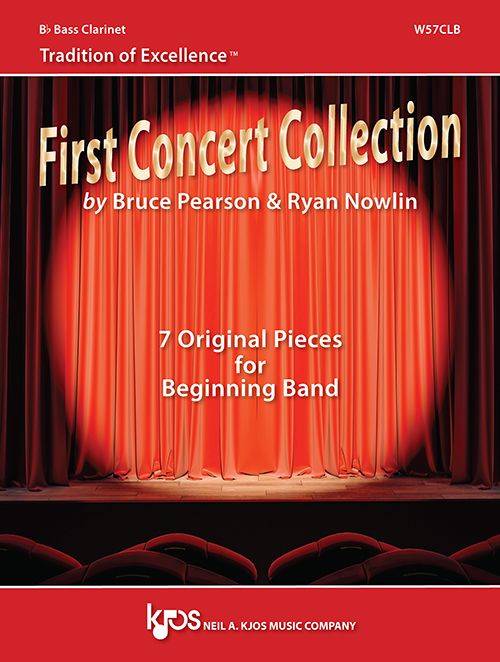 Tradition of Excellence: First Concert Collection - Pearson/Nowlin - Bass Clarinet - Book