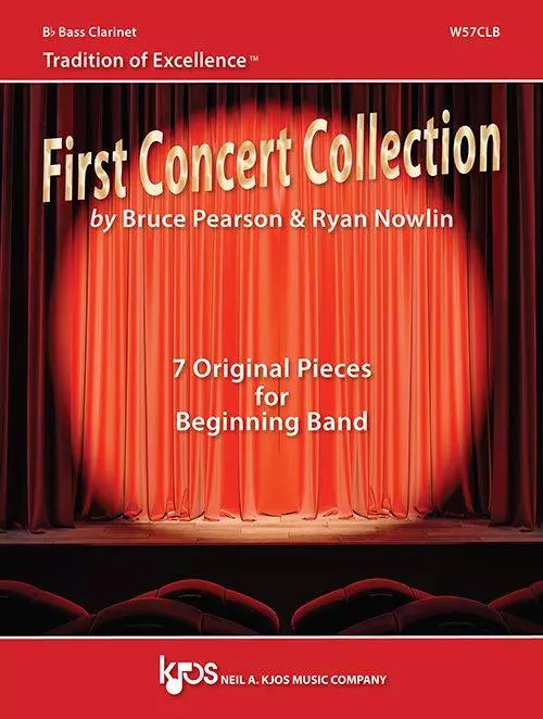 Tradition of Excellence: First Concert Collection - Pearson/Nowlin - Bass Clarinet - Book