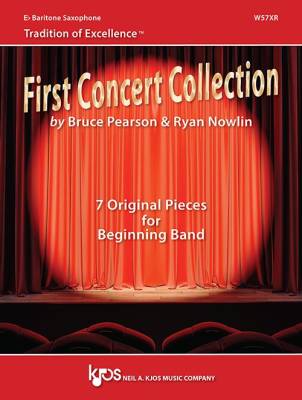 Tradition of Excellence: First Concert Collection - Pearson/Nowlin - Baritone Saxophone - Book