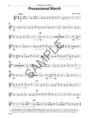 Tradition of Excellence: First Concert Collection - Pearson/Nowlin - Baritone Saxophone - Book