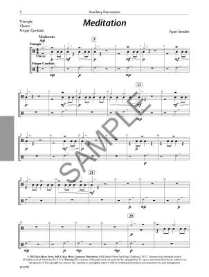 Tradition of Excellence: First Concert Collection - Pearson/Nowlin - Percussion - Book