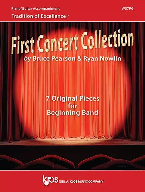 Tradition of Excellence: First Concert Collection - Pearson/Nowlin - Piano/Guitar Accompaniment - Book