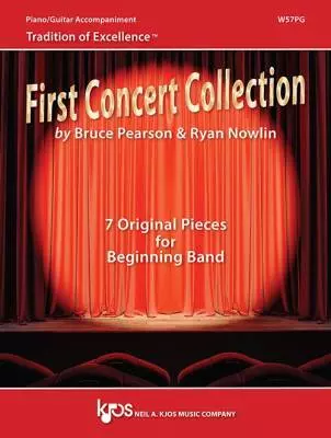 Neil A. Kjos Music Co - Tradition of Excellence: First Concert Collection - Pearson/Nowlin - Piano/Guitar Accompaniment - Book