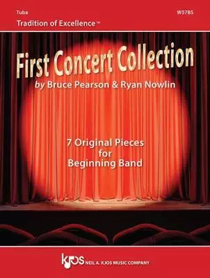 Neil A. Kjos Music Co - Tradition of Excellence: First Concert Collection - Pearson/Nowlin - Tuba - Book