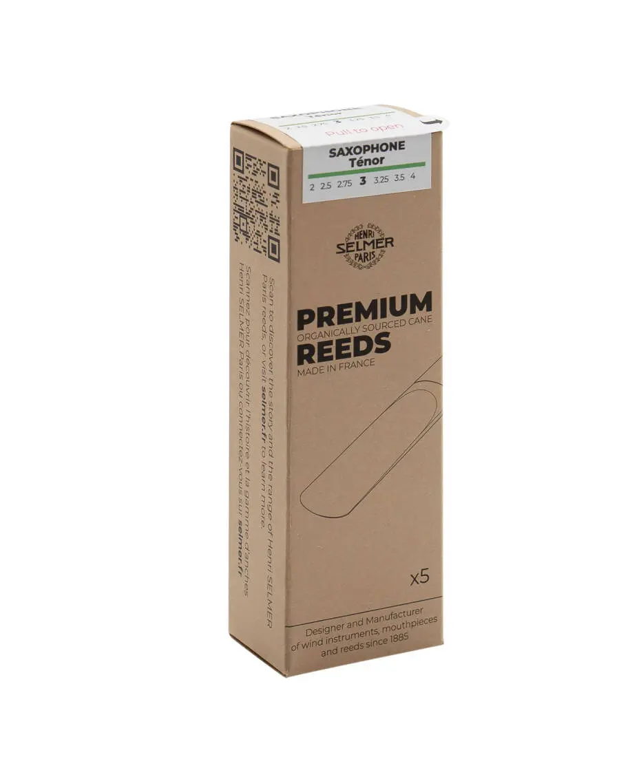 Tenor Saxophone Reeds (5 Pack) - Strength 3