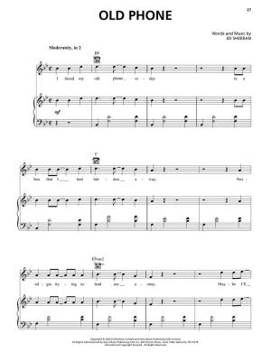 Play - Sheeran - Piano/Vocal/Guitar - Book