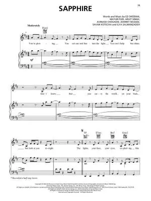 Play - Sheeran - Piano/Vocal/Guitar - Book