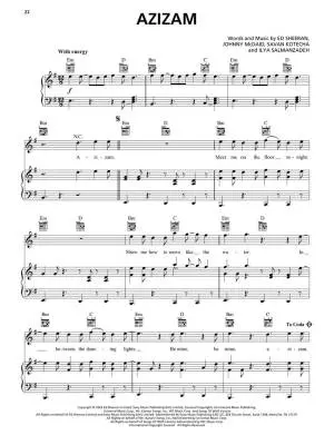 Play - Sheeran - Piano/Vocal/Guitar - Book