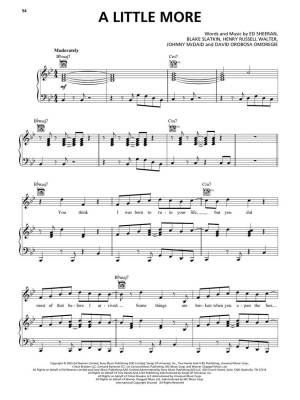 Play - Sheeran - Piano/Vocal/Guitar - Book