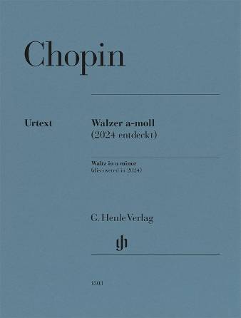 Waltz in A Minor Piano with Facsimile - Chopin/Kallberg - Piano - Sheet