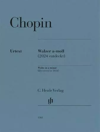 Waltz in A Minor Piano with Facsimile - Chopin/Kallberg - Piano - Sheet