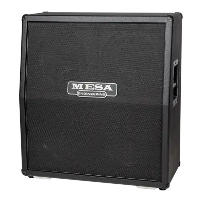 4x12 Rectifier Standard Slant Cabinet - Black Bronco
