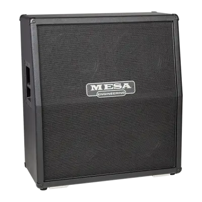 4x12 Rectifier Standard Slant Cabinet - Black Bronco