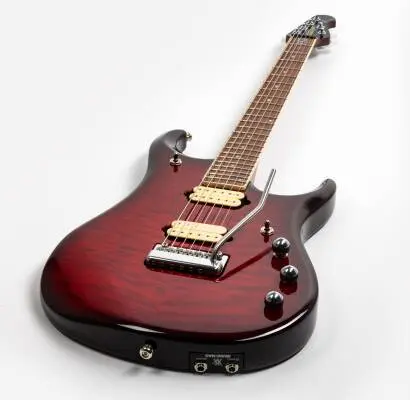 BFR Baritone JP15 Electric Guitar with Case - Cherry Creamsicle