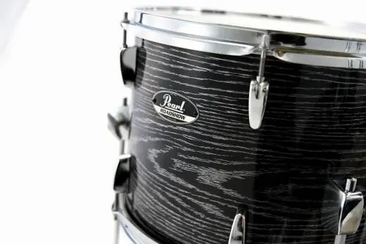 L&M Exclusive Roadshow Complete Drum Kit (18,10,14,SD) with Hardware and Cymbals - Midnight Chrome Vortex