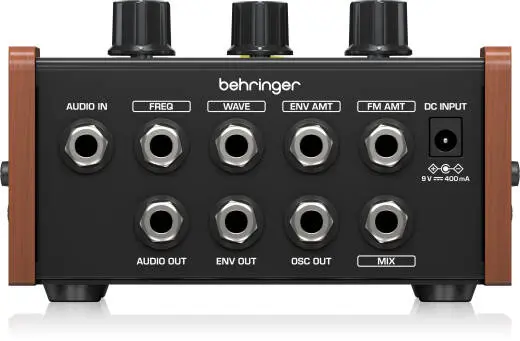 Vintage Analog Frequency Box Pedal with Expressive Effects Generator