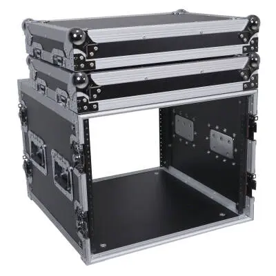 8U Space Amp Rack Mount ATA Flight Case