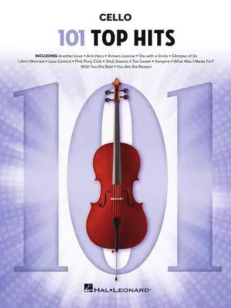 101 Top Hits for Cello - Cello - Book