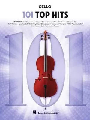 101 Top Hits for Cello - Cello - Book