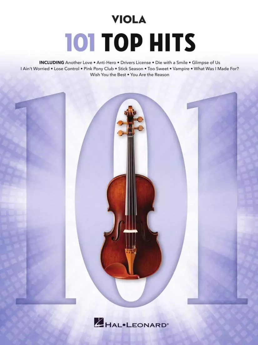 101 Top Hits for Viola - Viola - Book