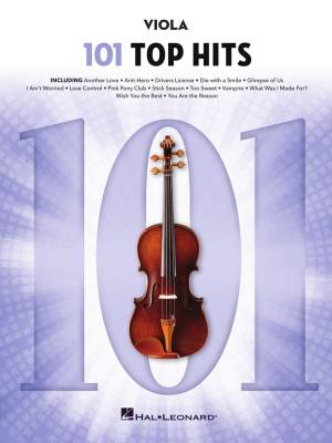 101 Top Hits for Viola - Viola - Book