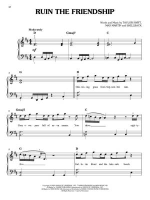 Taylor Swift: The Life of a Showgirl - Easy Piano - Book