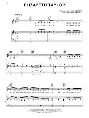 Taylor Swift: The Life of a Showgirl - Piano/Vocal/Guitar - Book