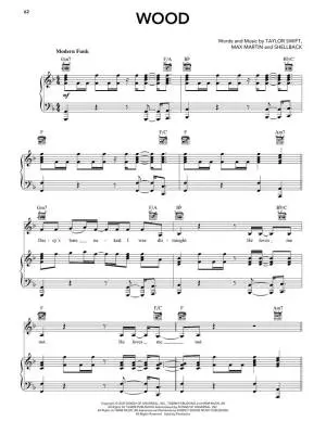 Taylor Swift: The Life of a Showgirl - Piano/Vocal/Guitar - Book