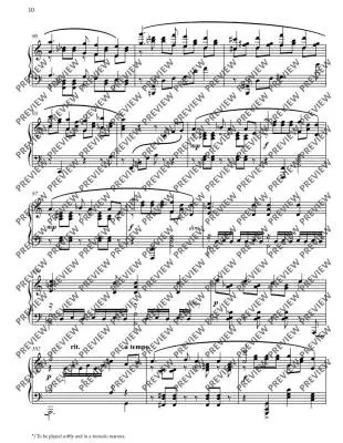 Theme and Variations on Mendelssohn\'s Wedding March - Horowitz - Piano - Sheet