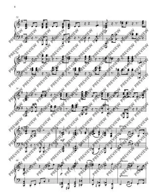 Theme and Variations on Mendelssohn\'s Wedding March - Horowitz - Piano - Sheet