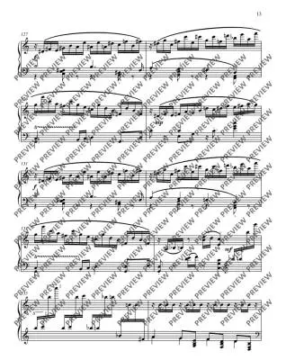 Theme and Variations on Mendelssohn\'s Wedding March - Horowitz - Piano - Sheet