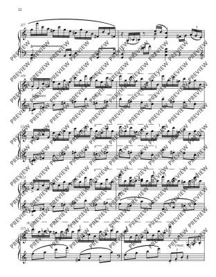 Theme and Variations on Mendelssohn\'s Wedding March - Horowitz - Piano - Sheet