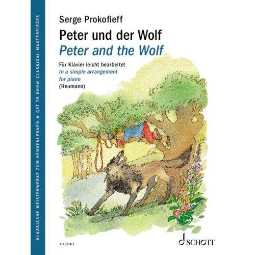 Peter and the Wolf, Op.67 - Prokofiev/Heumann - Piano (Simplified) - Book