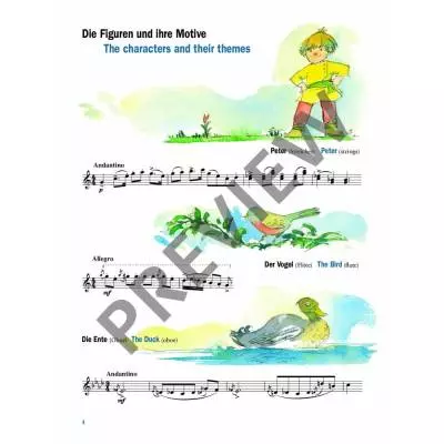 Peter and the Wolf, Op.67 - Prokofiev/Heumann - Piano (Simplified) - Book