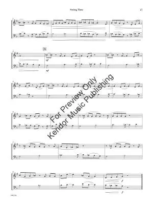 10 Melodious Duets for Trumpet and Trombone - Strommen - Book