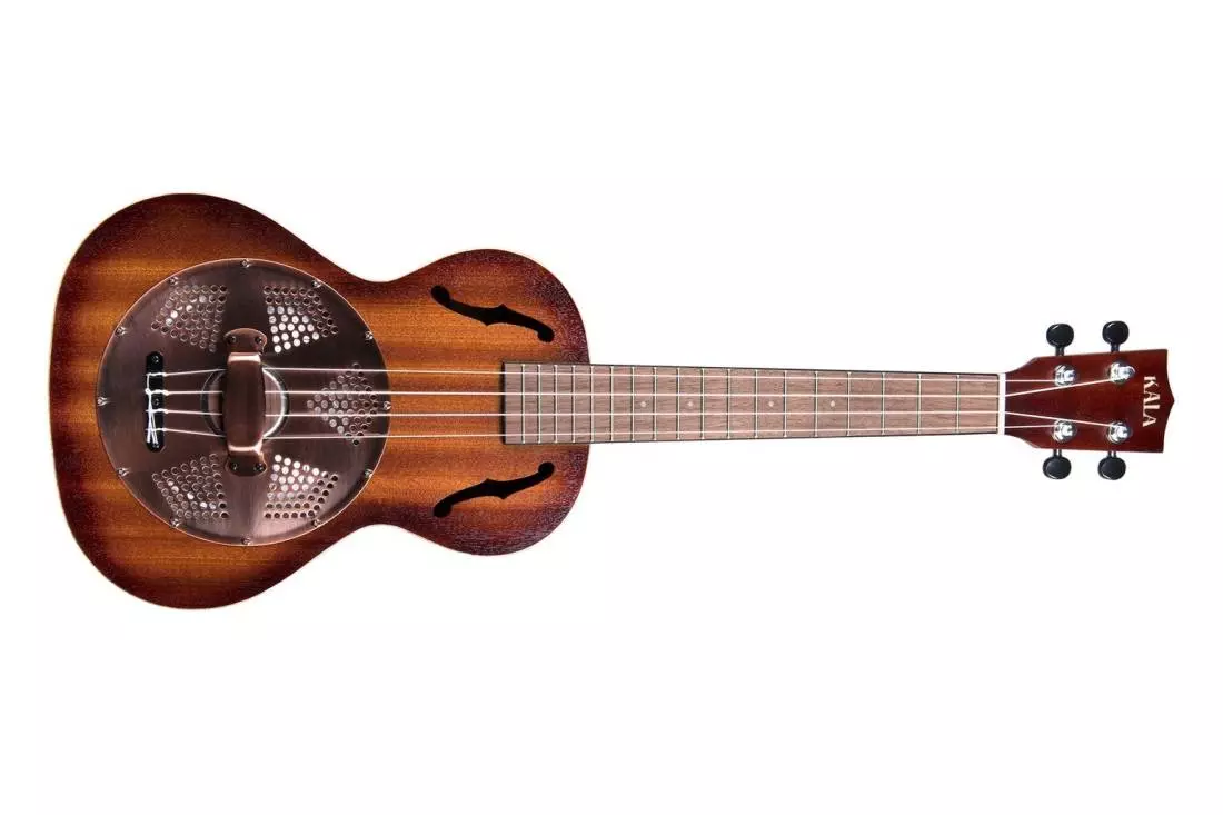 Resonator Ukulele w/Brass Resonator