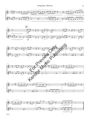 10 Melodious Duets for Flute and Clarinet - Strommen - Book