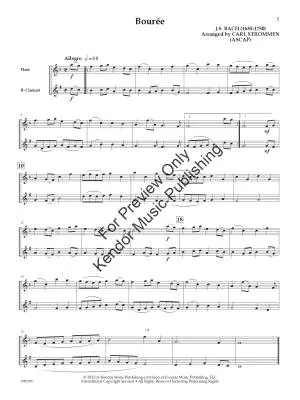 10 Melodious Duets for Flute and Clarinet - Strommen - Book