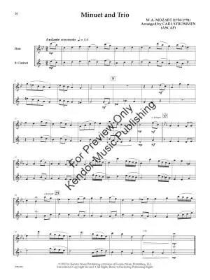 10 Melodious Duets for Flute and Clarinet - Strommen - Book