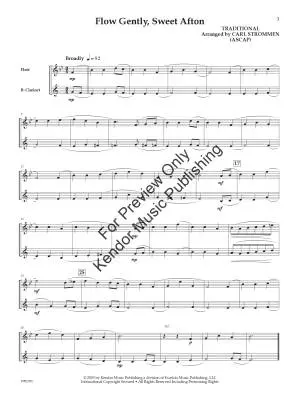 10 Melodious Duets for Flute and Clarinet - Strommen - Book