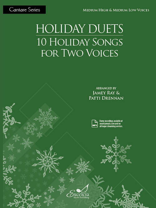 Holiday Duets: 10 Holiday Songs - Ray/Drennan - Medium High/Medium Low - Book/Audio Online