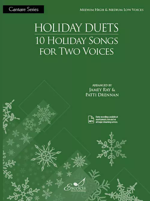 Holiday Duets: 10 Holiday Songs - Ray/Drennan - Medium High/Medium Low - Book/Audio Online