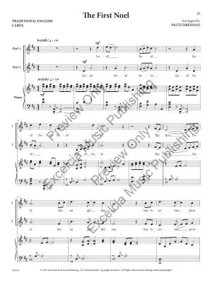 Holiday Duets: 10 Holiday Songs - Ray/Drennan - Medium High/Medium Low - Book/Audio Online