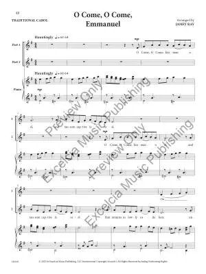 Holiday Duets: 10 Holiday Songs - Ray/Drennan - Medium High/Medium Low - Book/Audio Online