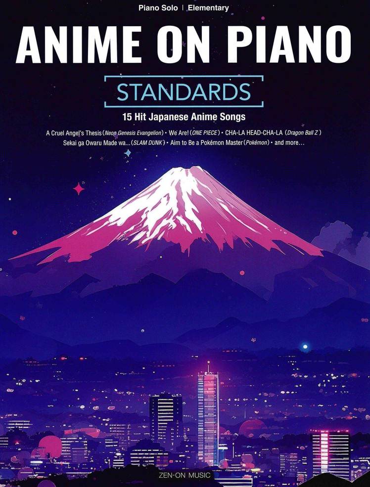 Anime on Piano: Standards - Piano - Book