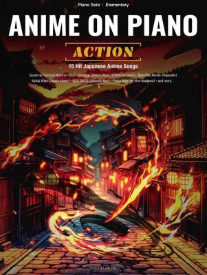 Anime on Piano: Action - Piano - Book