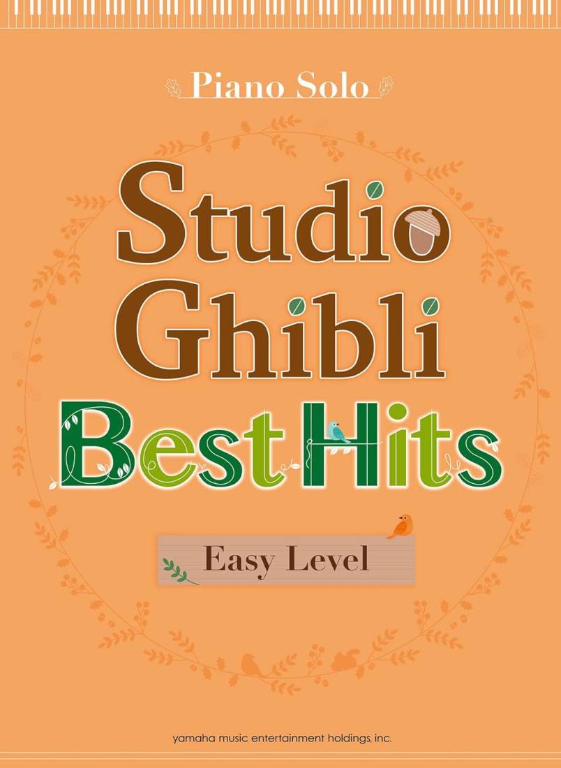 Studio Ghibli Best Hits: Easy - Piano - Book